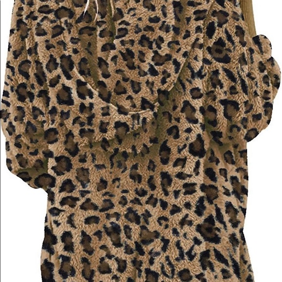 Autumn Casual Winter Furry Long Sleeve Open Front Midi Loose Outcoat Outwear - Picture 5 of 8